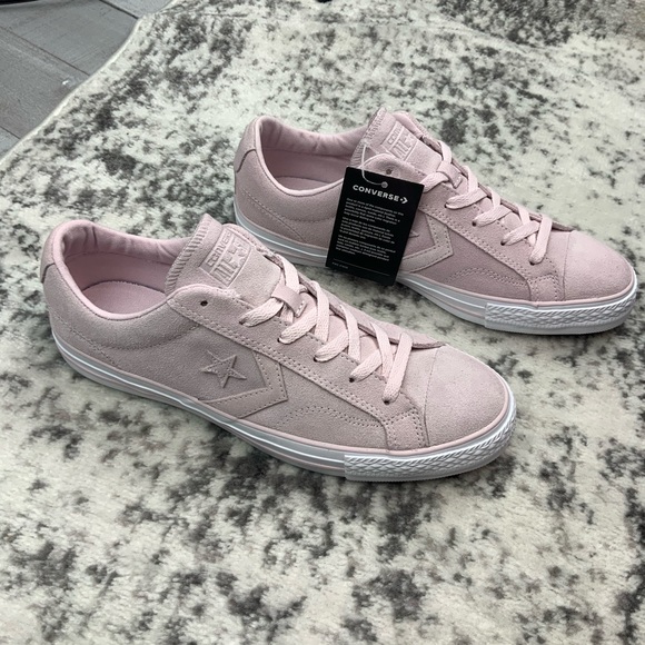 NIB Converse Star Player Ox pink suede women’s - Picture 3 of 7